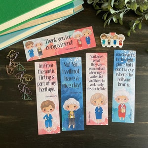 Golden Ladies Bookmarks