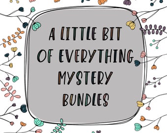 Mystery Bundles - Bookmarks - Stickers - Magnetic Bookmarks