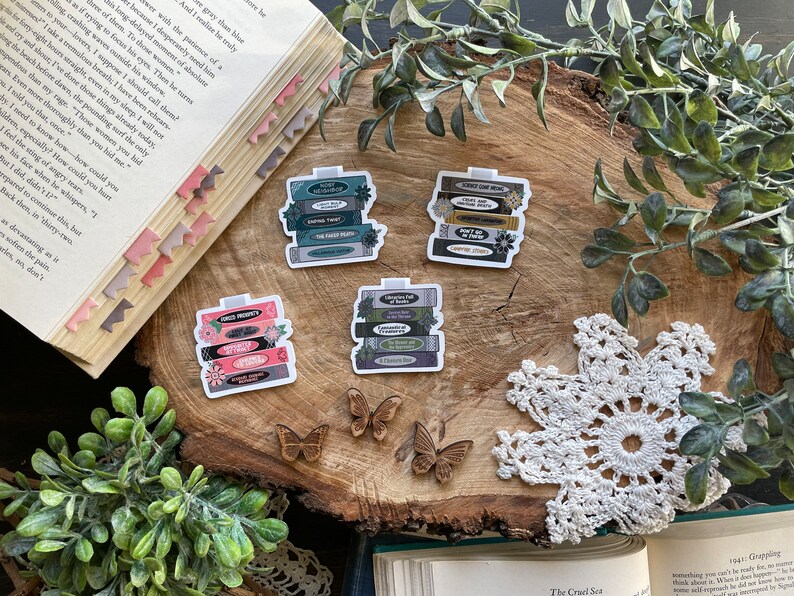 Bookish Tropes Bookmark Set image 4