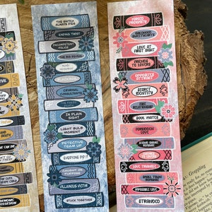 Bookish Tropes Bookmark Set image 3