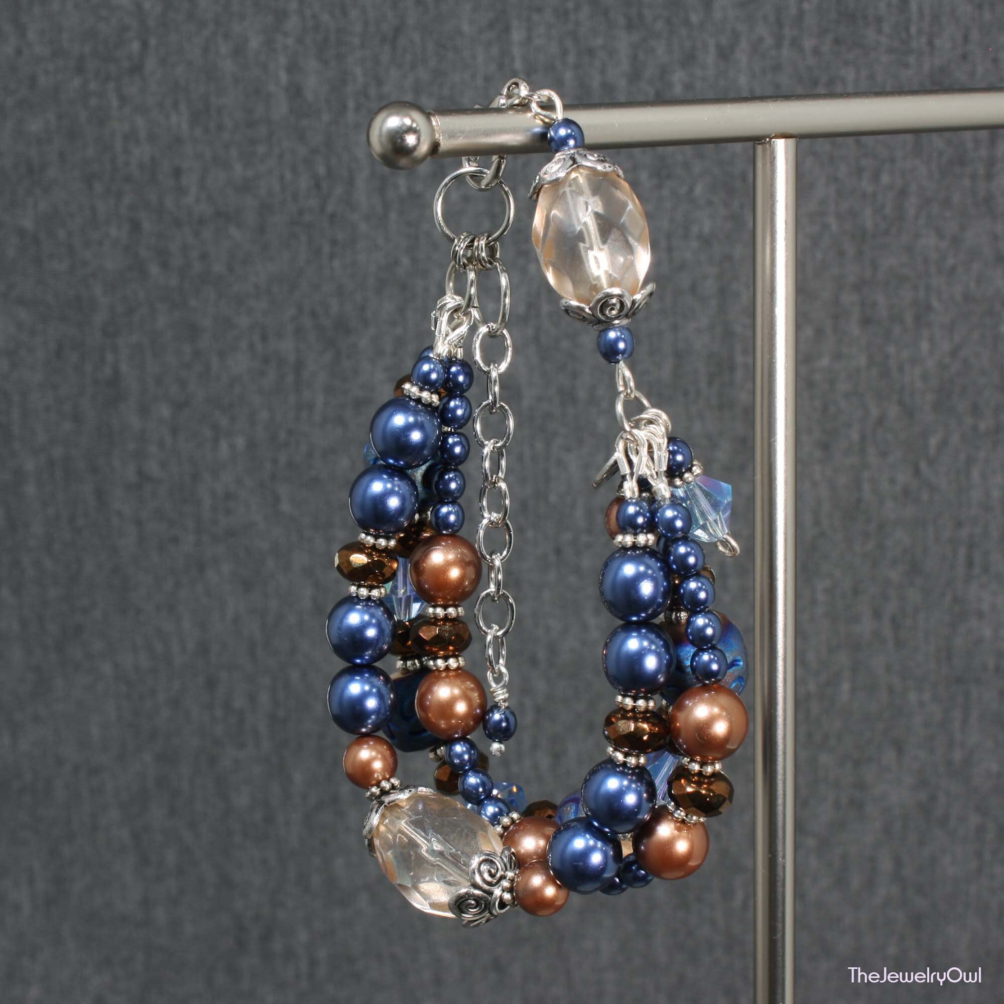 LULU MAC Large 3-Strand Beaded Bracelets