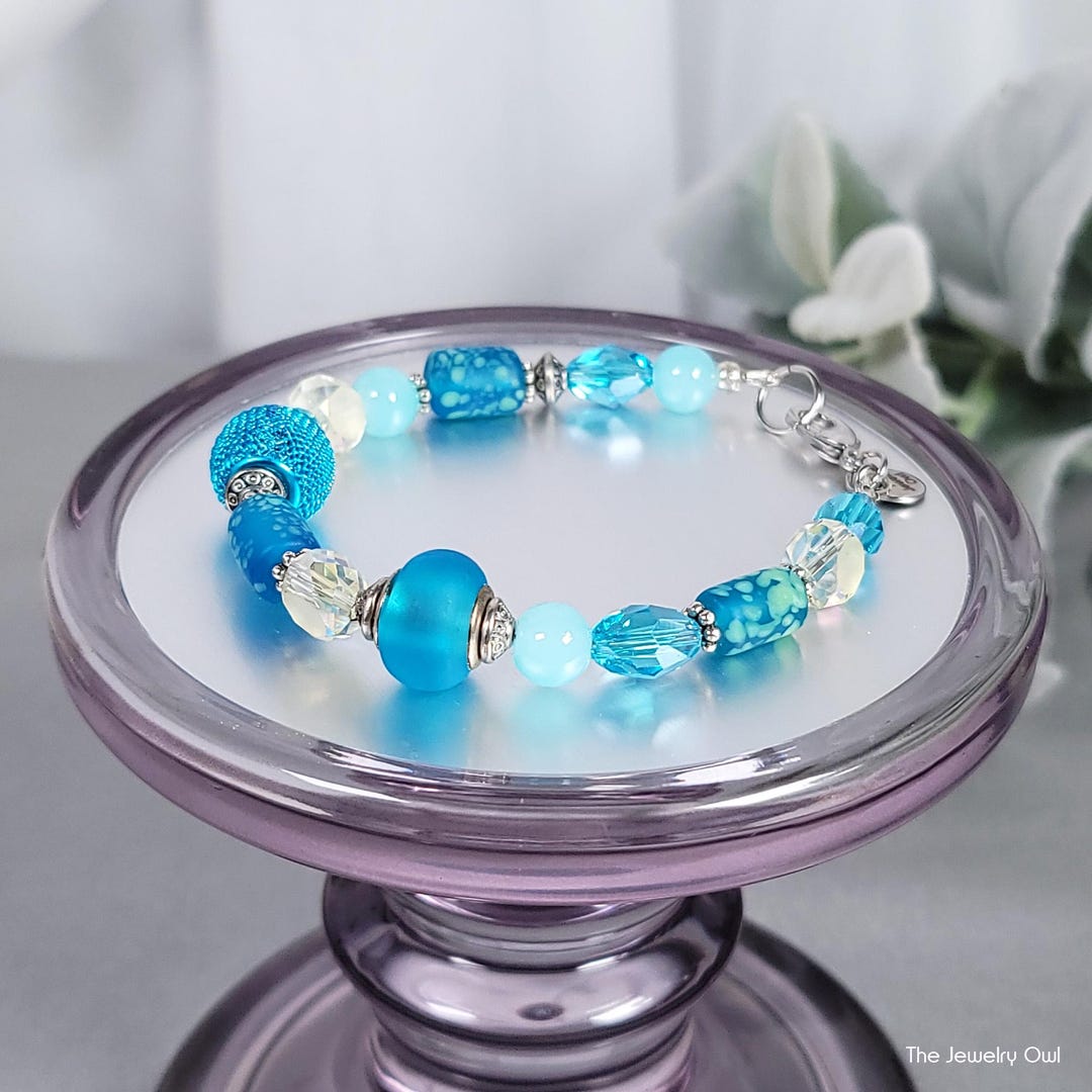 アクセサリー KAMIYA Mexican Beads Bracelet BLUE KAMIYA Mexican Beads Bracelet BLUE - メルカリ