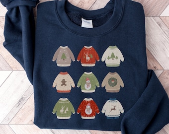 Ugly Christmas Sweater Sweatshirt, Ugly Christmas Sweaters, Funny Christmas Sweatshirt, Ugly Sweater Shirt, Christmas Sweatshirt