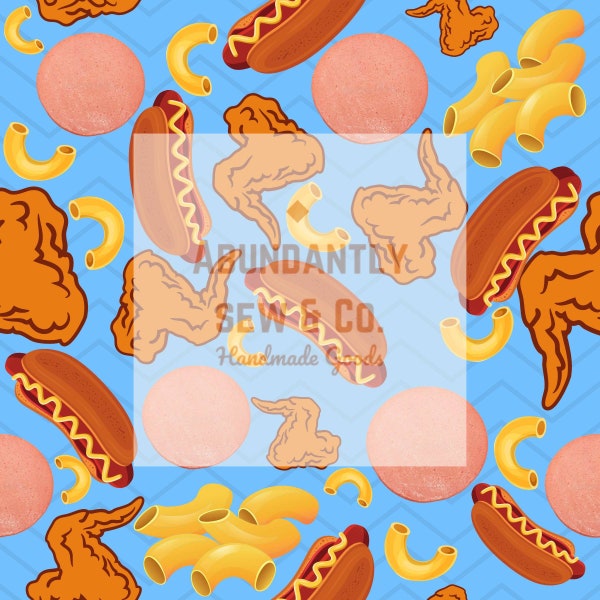 Chicken Wing Chicken Wing Hot Dog and Bologna Digital Download Etsy