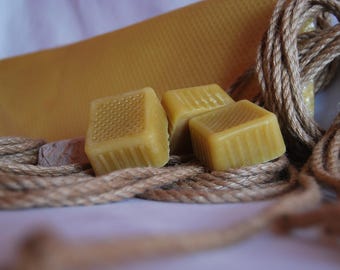 Pure Beeswax for Rope Conditioning