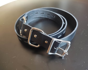 BDMS trousers belt to bondage handcuff