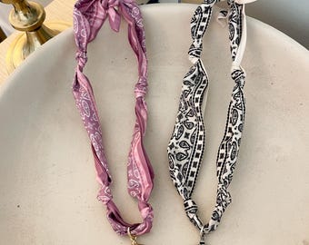 Gameday collection scarf necklace- FREE  SHIPPING