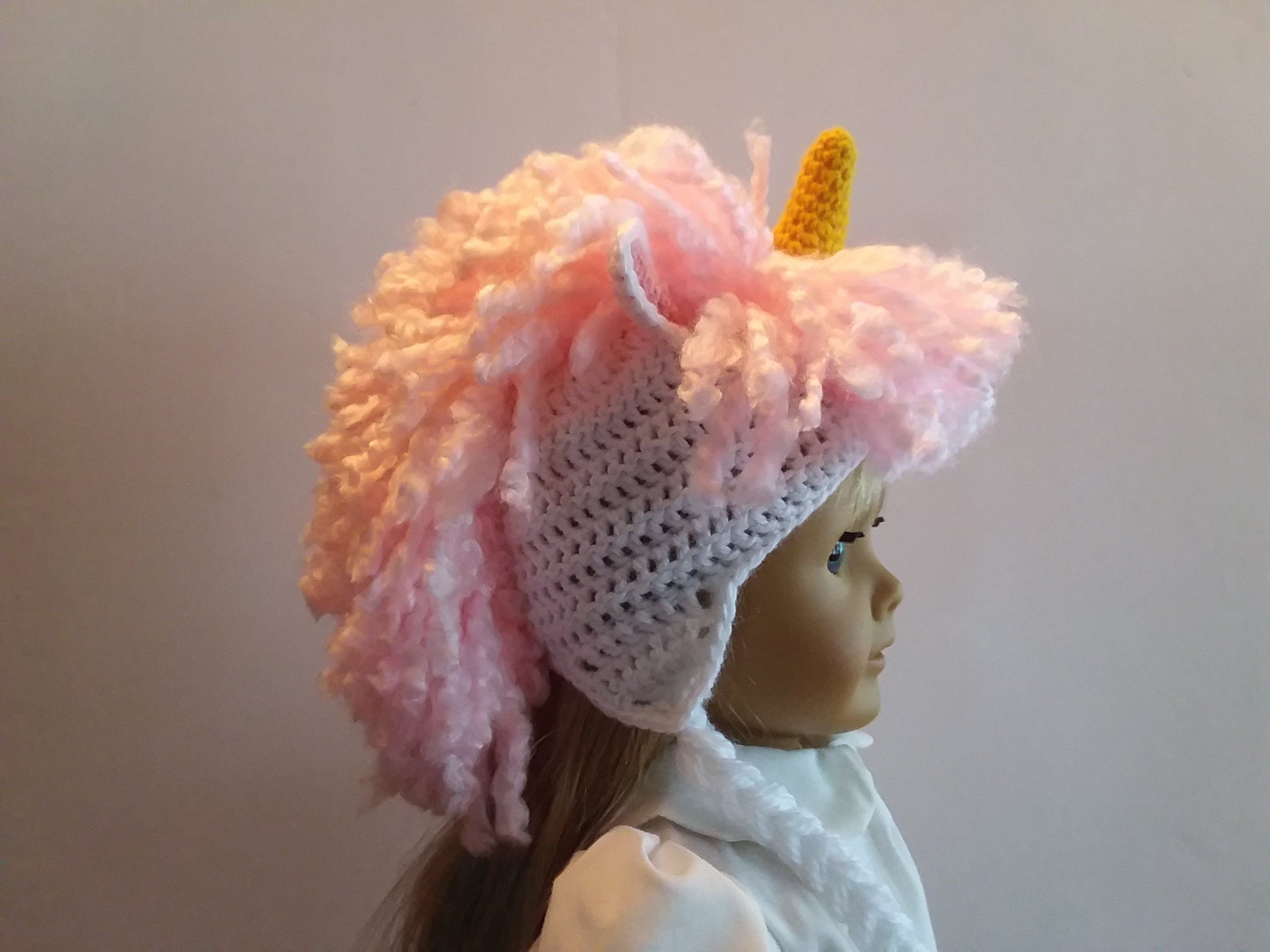 Unicorn Hat Crochet Pattern PDF Etsy