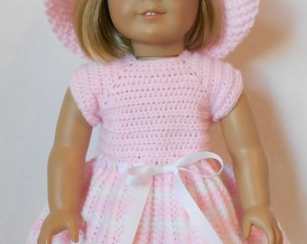 CROCHET PATTERN - PDF - Spring Dress and Hat