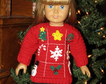 Ugly Xmas Sweater PDF Crochet Pattern
