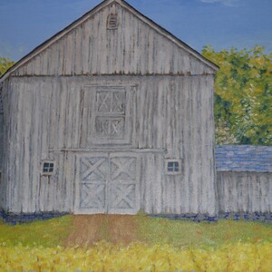 Weathered White Barn image 3