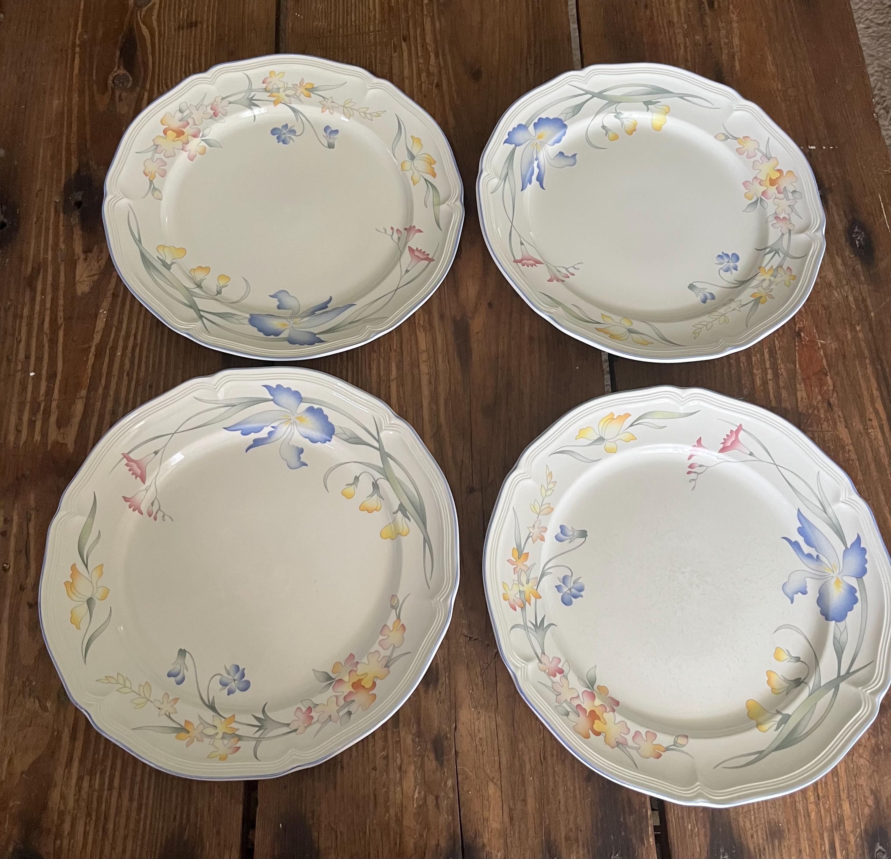 es Boyer Riviera Bleu 食器セット 6枚 Amazon.co.jp: セラミックディナーセット 青と白の磁器食器26点