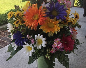Cemetery Flowersstyrofoam Vase Insertsunflowersgrave Etsy