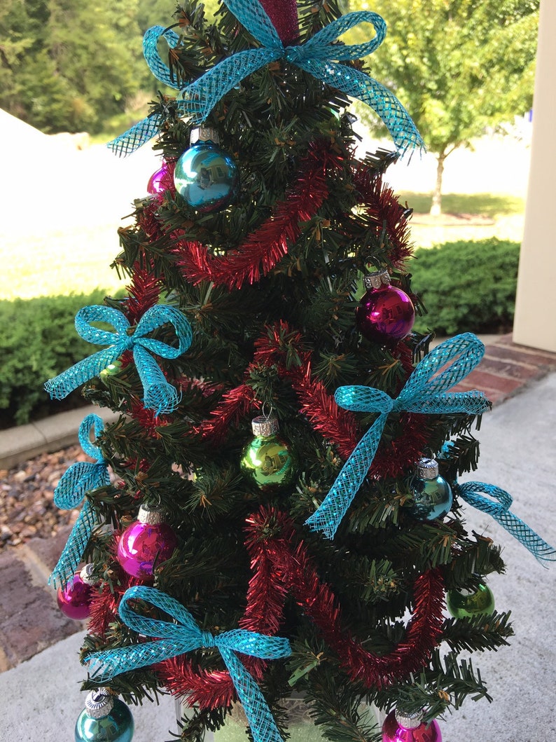 Cemetery Christmas TreeGrave DecorationArtificial  Etsy