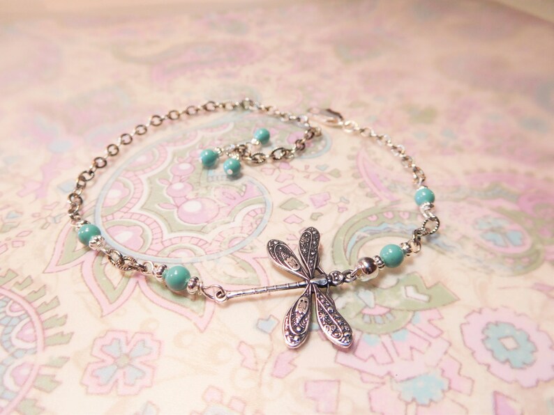 Dragonfly Anklet Kit 6 Colors Etsy