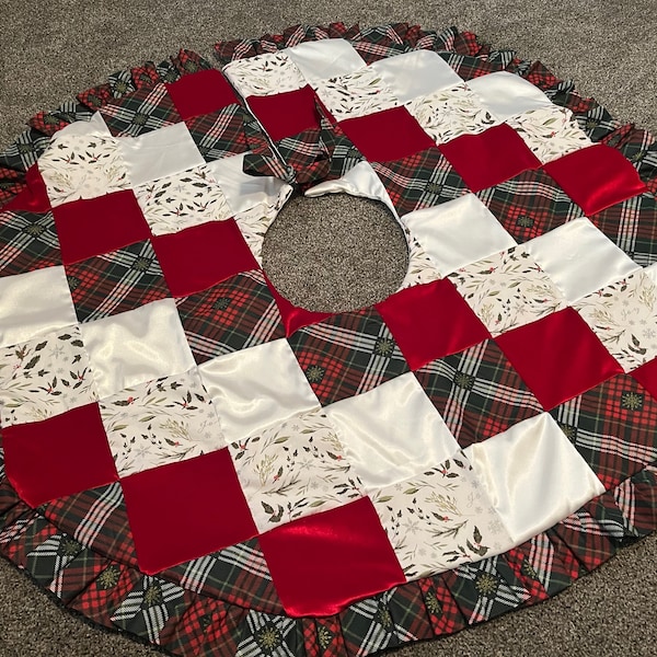 Quilted Tree Skirt Etsy