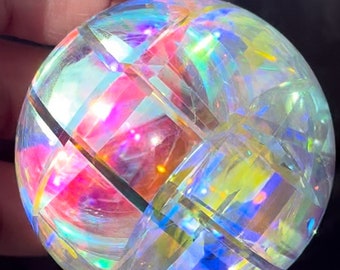 A 2 1/4” dichro disco sphere