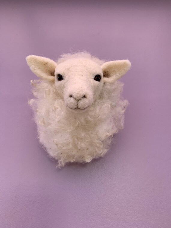 Sheep - wool needle felted lamb - needle felted animals  Needle felted  animals, Sheep crafts, Needle felting projects