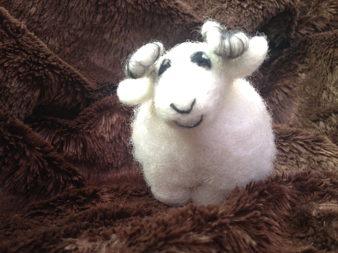 Sheep, Needle Felted Sheep Kit,whitefaced Woodland Countryside