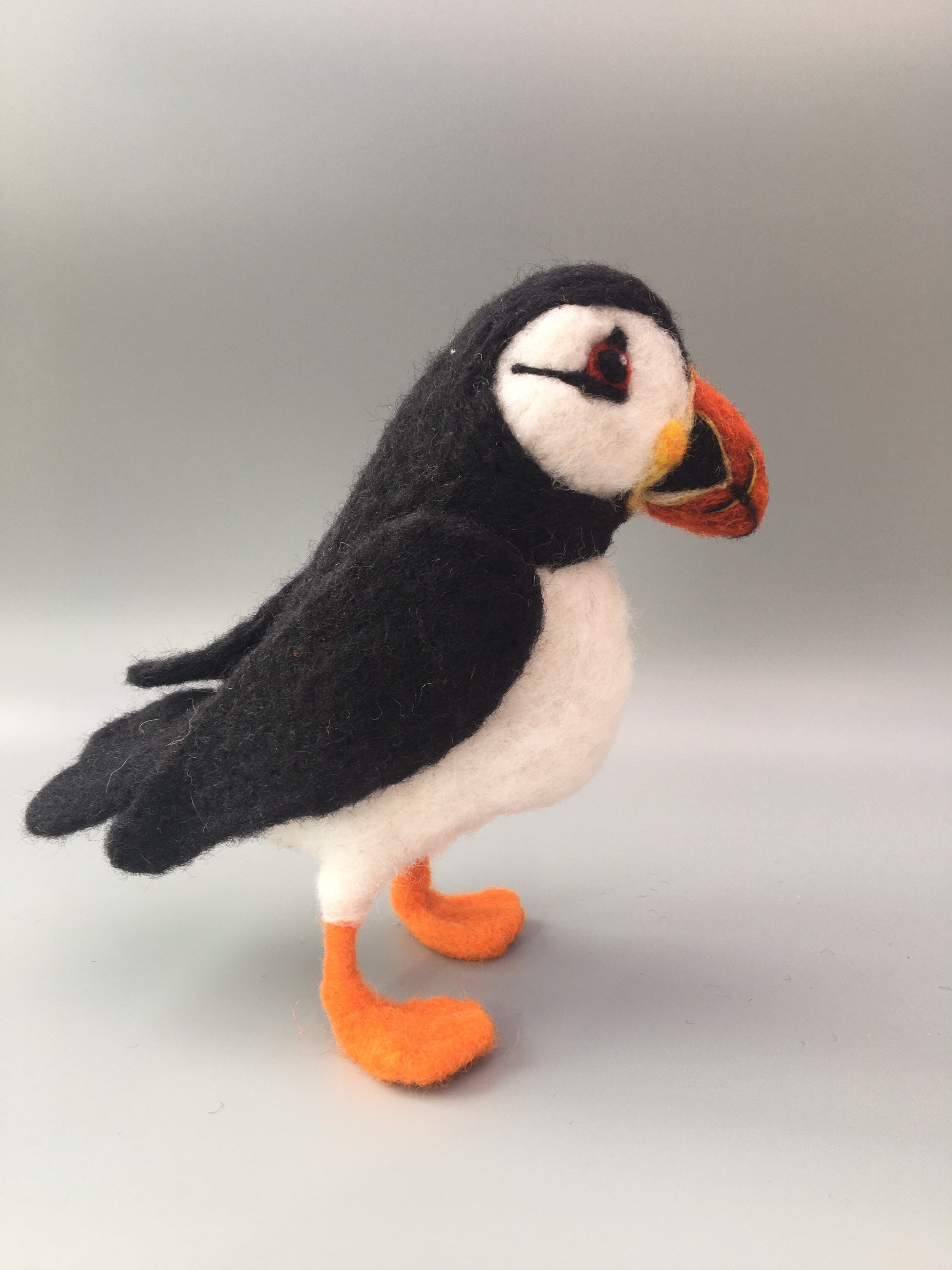 Puffin Needle Felting Kit - Etsy