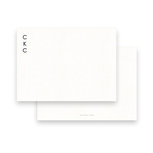 Papelería para tarjetas de notas planas clásicas y tradicionales para hombre de Kate Chambers Designs