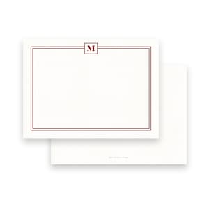 Tarjetas de notas planas, clásicas y tradicionales para hombres, de Kate Chambers Designs.