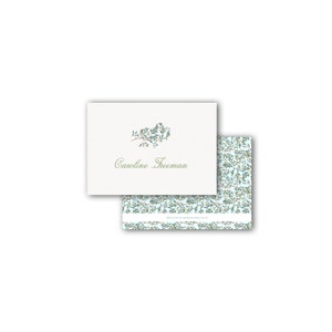 Muntgroen botanisch fruitboom cadeaulabel voor dames of familie