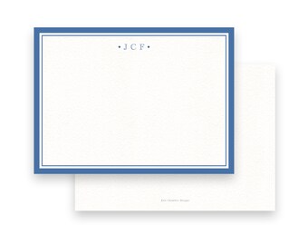 Cartes de correspondance plates traditionnelles et classiques pour hommes par Kate Chambers Designs