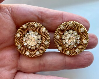■VINTAGE HOLLYWOOD■ Clear Bubble Earrings VH2336EA012B E1102-GA.jpg?v=1633460395