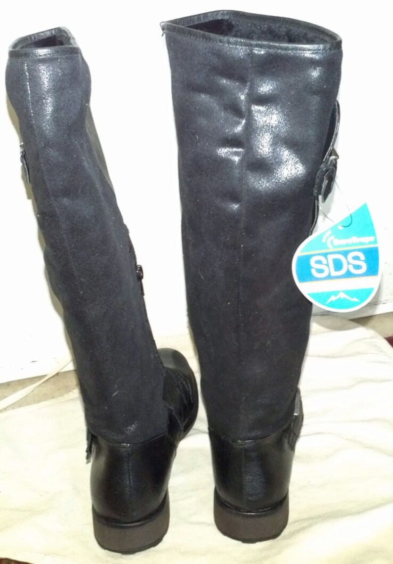 ladies boots size 11 wide