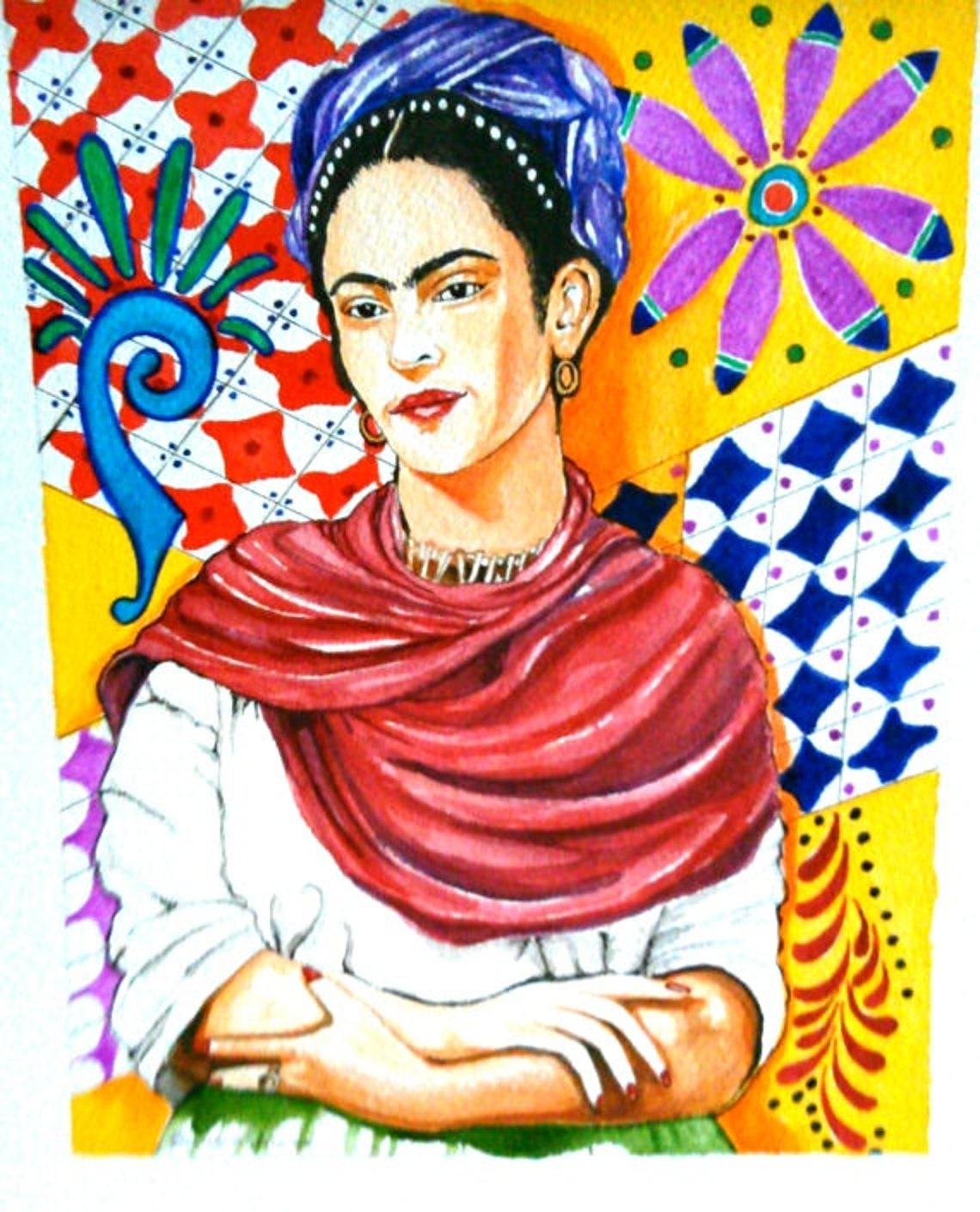 A Custom Made Watercolor Painting on Archival Paper 11 X 14 Etsy