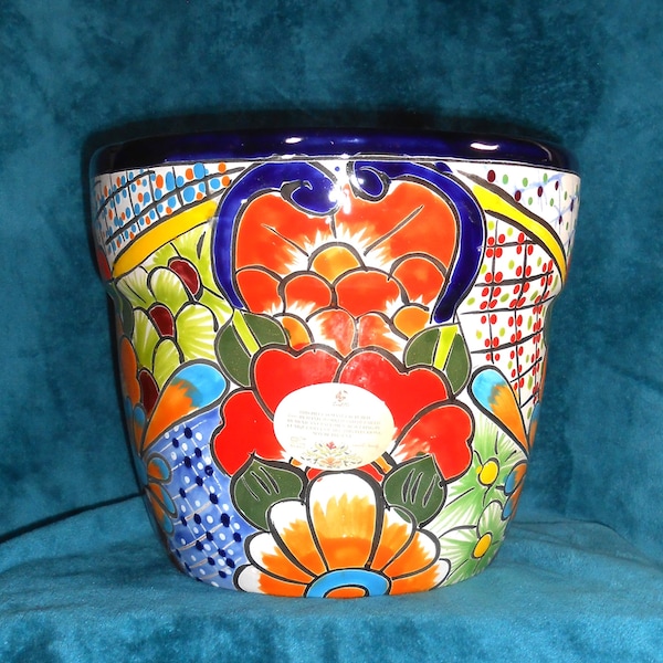 Large Navy Blue Outdoor Planters Etsy