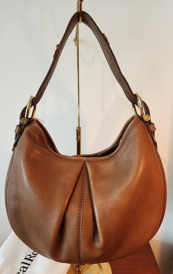 Vintage Burberry Pebble Leather Shoulder bag Gem