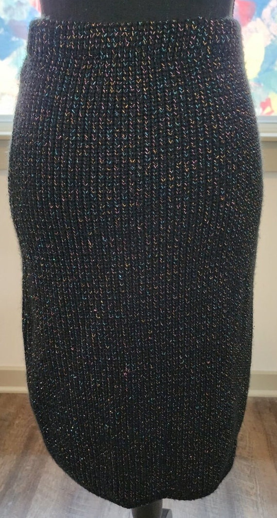 Sparkle Sparkle knit skirt