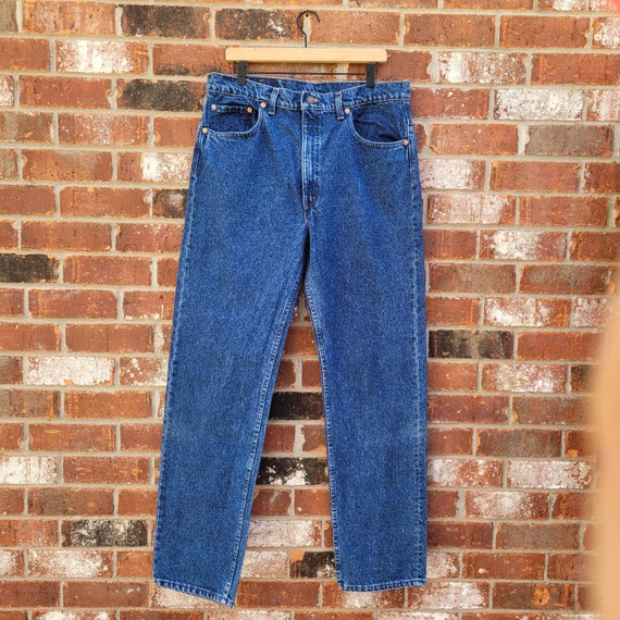 1990s Vintage Levis 505 Jeans - Waist 36" - High … - image 2