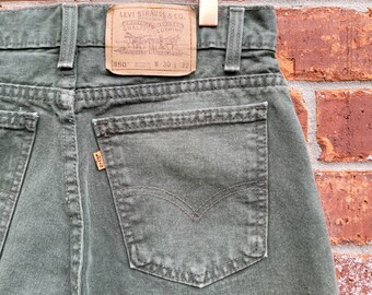 dark green levi jeans