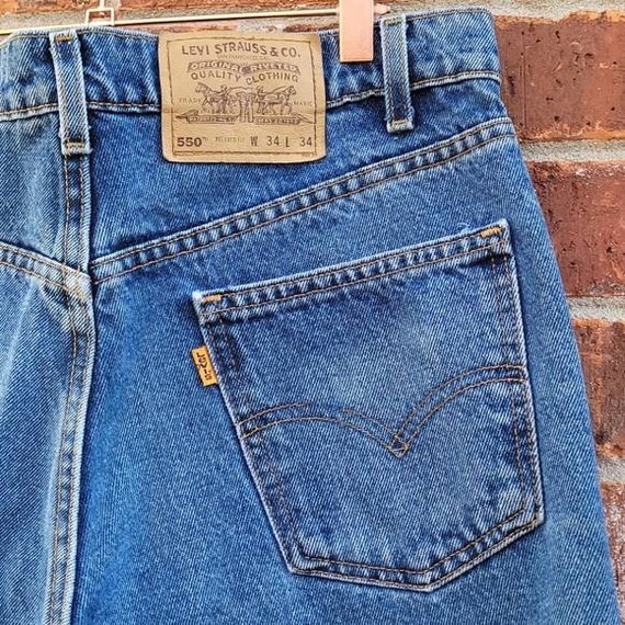 Vintage Levi's 550 Orange Tab
