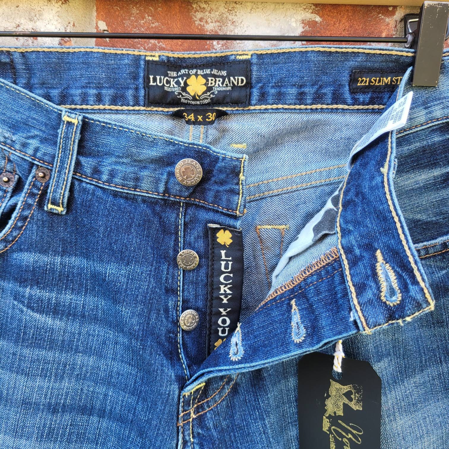 Men's Lucky Brand Jeans Button Fly Waist 34 -  Canada
