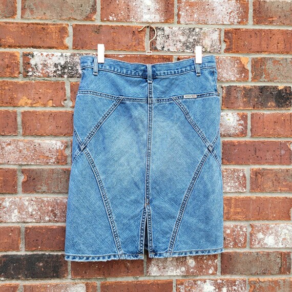 Vintage American Eagle Jean Skirt - Waist Size 28" - image 3