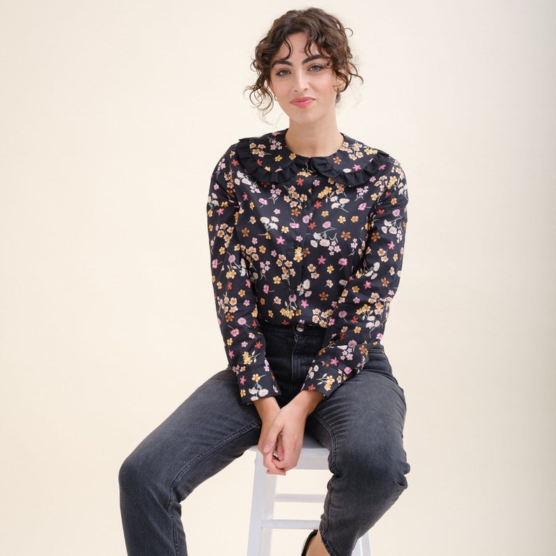 The Maeve floral long sleeved shirt image 1