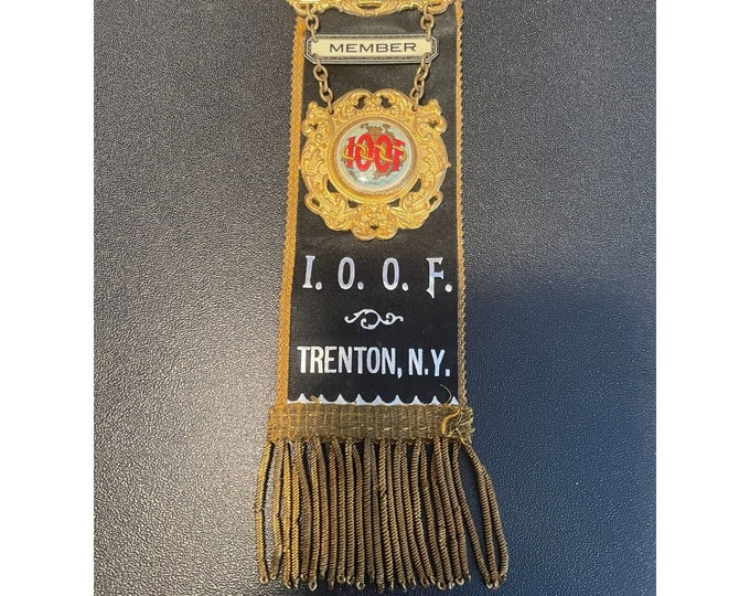 Jj Ribbons Independent Order Odd Fellows IOOF Trenton NY 577 Ribbon (JJ) - Etsy