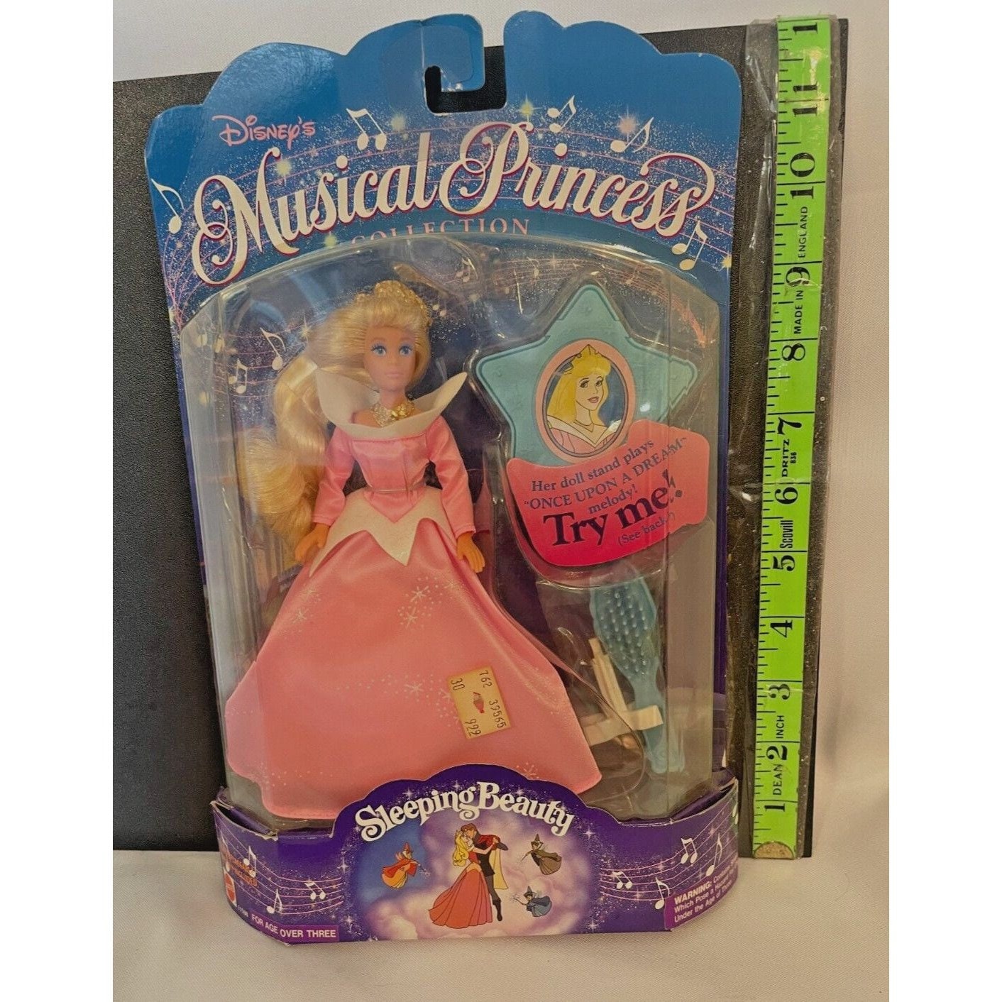 Disney SLEEPING BEAUTY Musical Princess Collection 1994 Mattel NIB