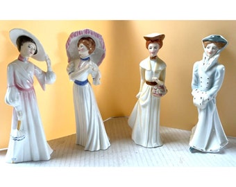 Royal Doulton Complete Set of (4) Porcelain FigurinesFour Seasons Collection
