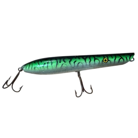 Vintage 247 Custom Lures Flat-bottom Pencil Popper 6.5" - Etsy Israel