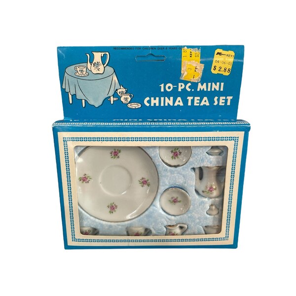 Toy Tea Set Etsy