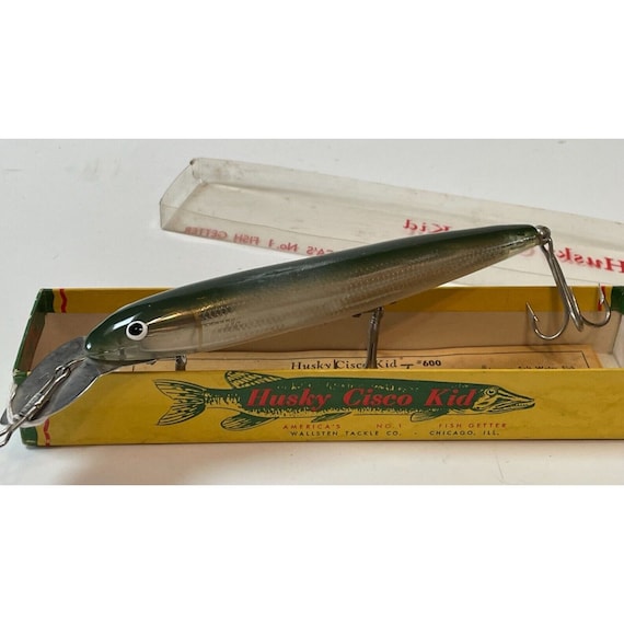 Vintage Husky Cisco Kid 601 / 7.5 OAL Fishing Lure Unused in the