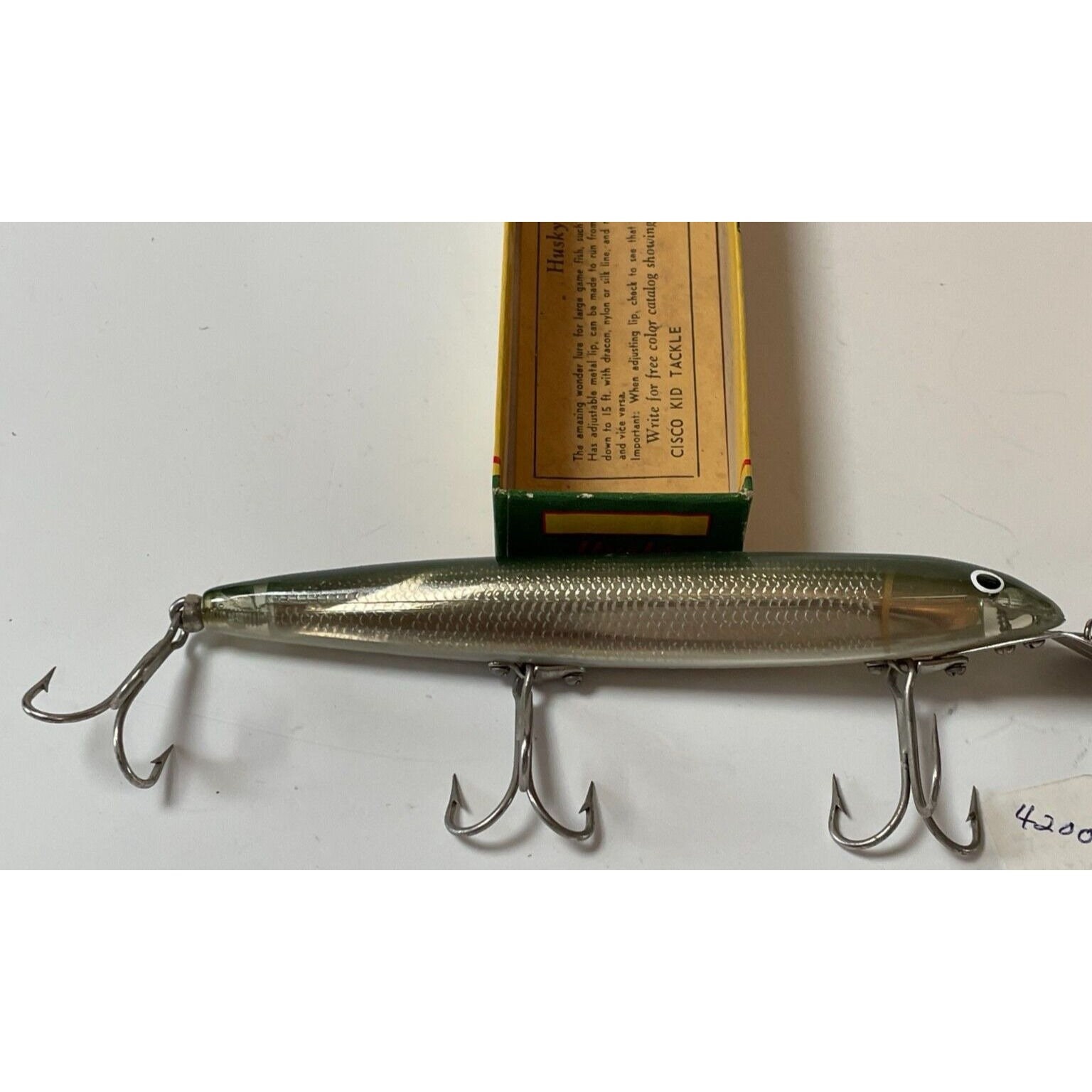 Vintage Husky Cisco Kid 601 / 7.5 OAL Fishing Lure Unused in the