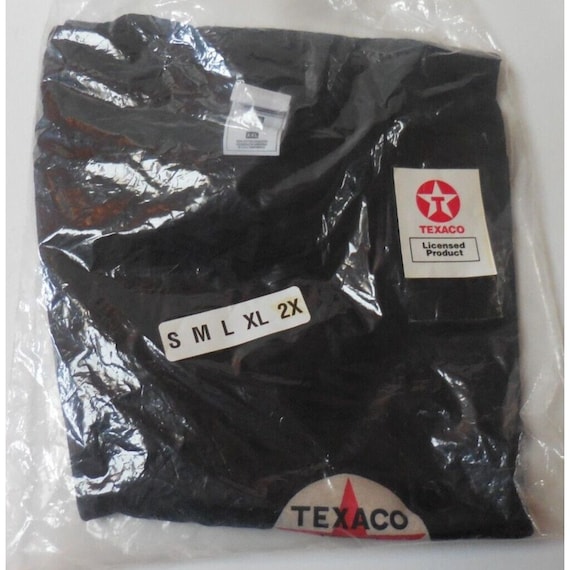 Vintage Texaco Shirt XXL Fruit of the Loom Loftee… - image 3