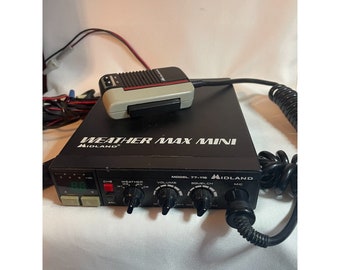 Midland Weather Max Mini 40 channel CB & VHF Radio Model 77-116 Works