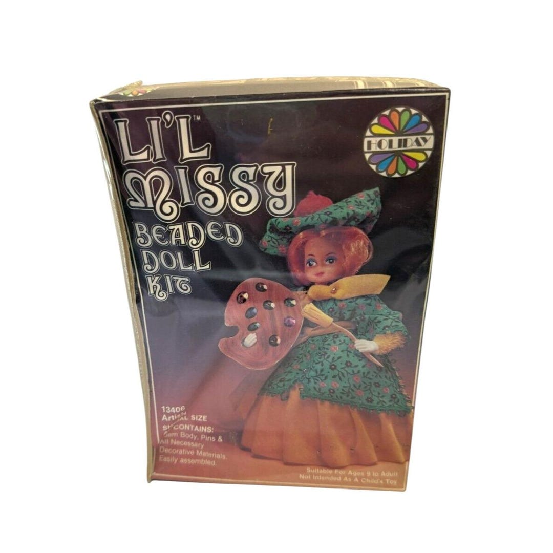 Vintage Li'l Missy Beaded Doll Kit-13406-artist New/ Old Stock - Etsy